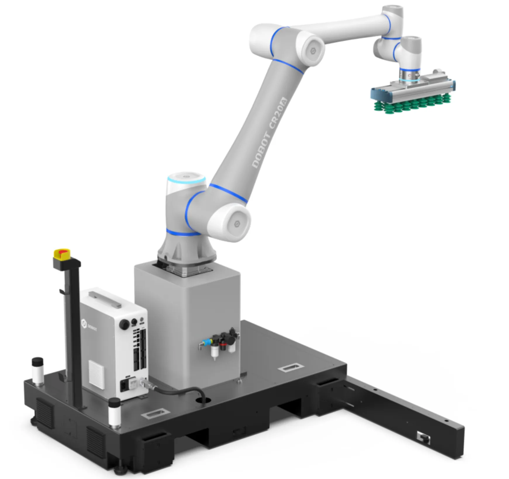 Roboter-Palettierlösung als Bestandteil einer End-of-Line-Anlage